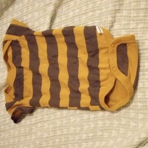 Striped onesie